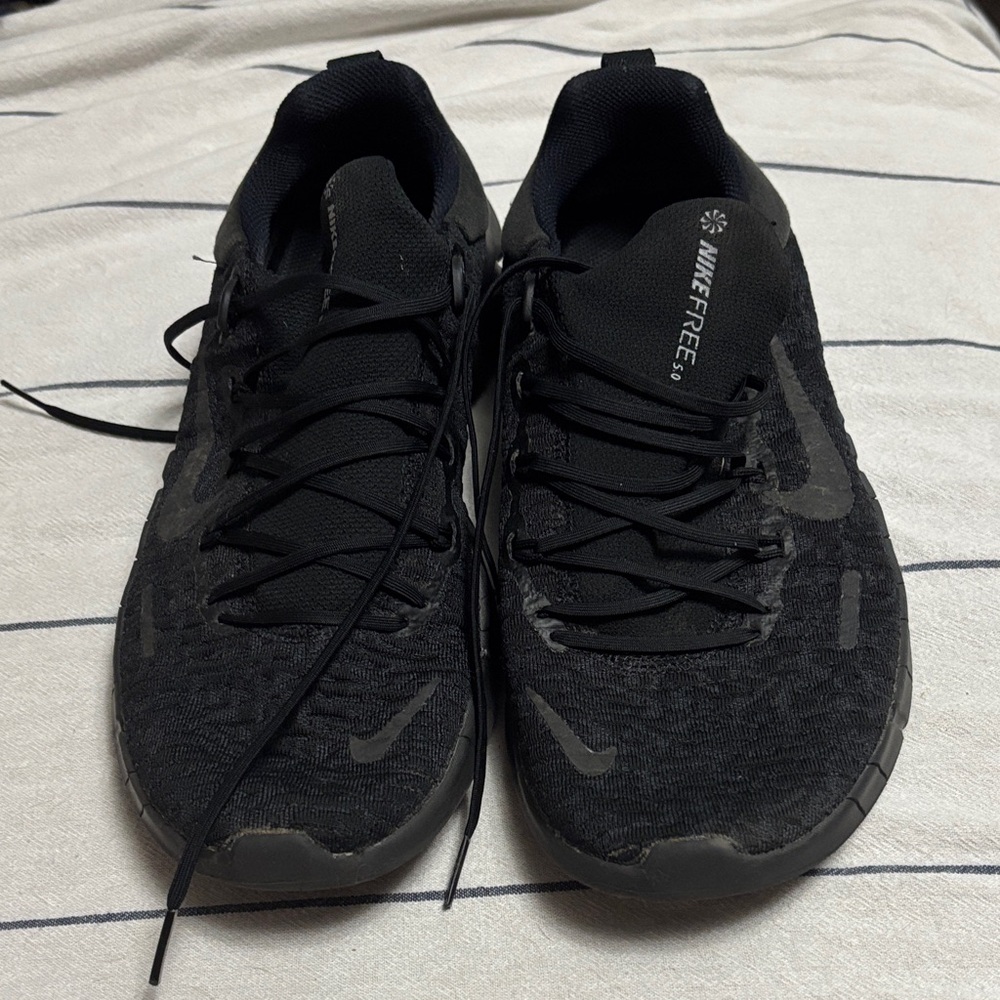 Nike Free 5.0 Black Running Shoes